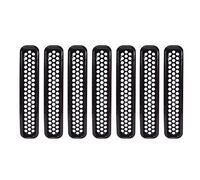 Ferleiss Kit inserti griglia anteriore a d' per 1997-2006 Wrangler TJ & illimitato - (7PCS)