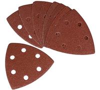 FERM Carta abrasiva G120 (10 pezzi) - per levigatrice a delta e utensile multifunzione