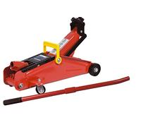 FERM Cric sollevatore idraulico a carrello. Massima capacità 2000kg. Max altezza 356mm. Include custodia