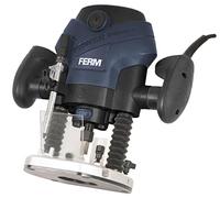 FERM Fresatrice verticale 1300W. Include 6 frese, guida parallela, illuminazione LED e set di accessori
