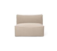 Ferm Living Catena Divano Centrale L100 Lino Ricco Naturale