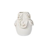 Ferm Living Drisca Vase H23 Bianco Sporco