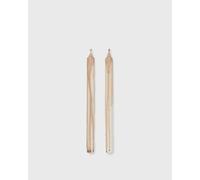 Ferm LIVING Dryp Candles - Set of 2 men Home deco beige in taglia:ONE SIZE