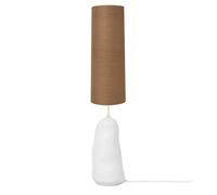 Ferm Living Hebe Lampada Da Terra Grande Bianco Paralume Marrone