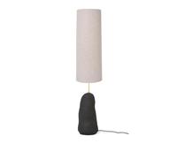 Ferm Living Hebe Lampada Da Terra Nera Paralume Bianco