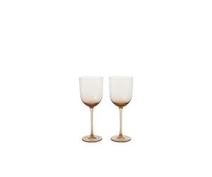 Ferm Living Host Bicchiere da Vino Bianco Set di 2 Blush
