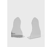 Ferm LIVING Pond Bookends - Set of 2 men Home deco silver in taglia:ONE SIZE