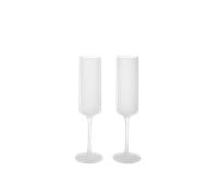 Ferm Living Ripple Bicchiere Champagne 15cl Set di 2 Satinato