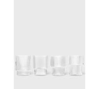 Ferm LIVING Ripple Glasses - Set of 4 men Kitchen- & Tableware in taglia:ONE SIZE