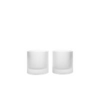 Ferm Living Ripple Tumbler Glass 25cl Set di 2 Satinato