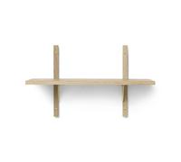 Ferm Living Sector Scaffale Singolo Stretto Rovere/ Ottone