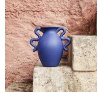 ferm LIVING Vaso da tavolo Verso, blu, altezza 27 cm, ceramica ferm LIVING