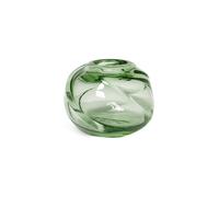 FERM LIVING Vaso Water Swirl 16cm Rotondo verde