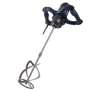 FERM Miscelatore per calcestruzzo da 1800 W, miscelatore a 2 marce, con asta di miscelazione 600 mm/Ø 140 mm