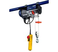 FERM Paranco a Leva Elettrico 500W. Capacità di sollevamento 250kg, Max. altezza di sollevamento 12 metri