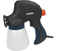 FERM Pistola a spruzzo 110W per verniciatura. Spruzzatore elettrico con cavo da 3 metri. Contenitore vernice da 800 ml