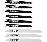 FERM Set di 9 lame per seghetto a gattuccio