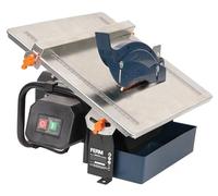 Ferm Tagliapiastrelle 600W 180mm - Raffreddato ad acqua - Incl. 1 lama diamantata, Blu