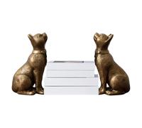 Ferma Libri Gatto Per Scaffale,Statuetta Retro in Resina a Forma di Gatto | Fermalibri Decorativi,per Biblioteca, Studio, Camera da, Studenti, Insegnanti, Appassionati di Lettura, Bambini