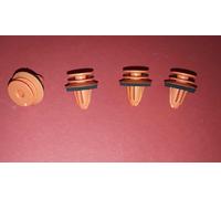 Ferma pannello in plastica per Mercedes - Confezione 4 pezzi