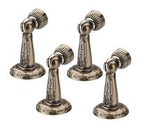 ferma porta, 4pcs,Fermaporta for porta for carichi pesanti in acciaio inossidabile Fermaporta for montaggio a pavimento o a parete con montaggio a vite for cucina camera da letto