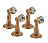 ferma porta, 4pcs,Fermaporta for porta for carichi pesanti in acciaio inossidabile Fermaporta for montaggio a pavimento o a parete con montaggio a vite for cucina camera da letto