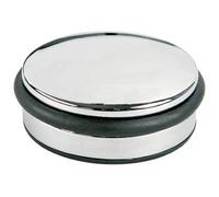 Ferma porta ALCO 2850 (Ø) 100 mm Metallo, Gomma