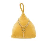 Ferma Porte Triangle Arancione 14x14x20 cm in Cotone