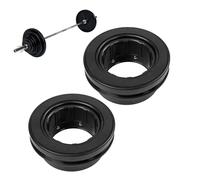 Fermacanne Per Bilanciere | 1 Paio Di Collari Di Bloccaggio Per Bilanciere | Ganasce Di Sicurezza Per Basta Da Sollevamento - per Attrezzatura Palestra Domestica Fitness Sollevamento Sport da Esterno