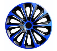 Fermacap 16" Set di 4 Coprimozzo Universali Blu Resistenti alle Intemperie