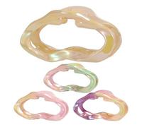 Fermacapelli a Artiglio,Fermaglio a per Capelli Spessi - 4 Pezzi Barretti Antiscivolo Moda per Donne Ragazze Capelli Lunghi Corti Lisci Ricci Occasioni Festa Matrimonio