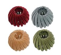 Fermacapelli Magico Nido | 4 Pezzi Fermagli Ricci Styling Nido | Accessorio Espandibile per Code Donne Ragazze | Occasioni Estive Spiaggia Matrimonio Festa Lavoro