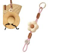 Fermacappelli per Tesa | Forma a regolabile antiperdita - Portacappello da viaggio portatile | Per Zaino Borsetta Bagaglio Borsa a Mano Tote Bag Spiaggia Vacanza Crociera