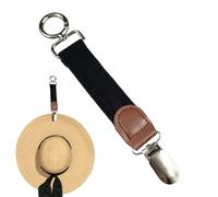 Fermacappello Da Viaggio | Morsetto Elastico Per La Conservazione Del Cappello - Clip Per Tesa Del Cappello - Per Bambini, Donne, Uomini, Giovani, Anziani, Valigia, Borsa, Zaino, Cintura V, Vacanza, B