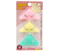 Fermacarte ad angolo Kokuyo - Set di 3 di JP