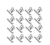 Fermacarte, Clip Multiuso in Metallo, Pinze Multiuso, Clip del Raccoglitore,Ufficio di Cancelleria Pinze, per Ufficio, Scuola e Famiglia (24 pz x 50mm)