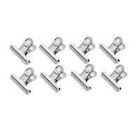 Fermacarte, Clip Multiuso in Metallo, Pinze Multiuso, Clip del Raccoglitore, Ufficio di Cancelleria Pinze, per Ufficio, Scuola e Famiglia (Moderno, 8PCS x 75MM)