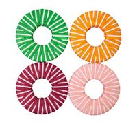 Fermacarte In Tessuto Per Cucire E Disegnare | Set 4 Pezzi Fermacarte Artistici Decorativi | In Stoffa Per Sartoria, Quilting, E Creative | Da Scrivania Artigianato