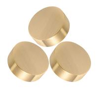 Fermacarte vintage in ottone, 3 pezzi: ornamento per porta-pagina di