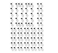 Fermacavi - 100 pezzi di fascette rapide in nylon | Strumento autobloccante sicuro con etichetta di marcatura per la gestione dei cavi per la casa interna esterna e spazio di lavoro