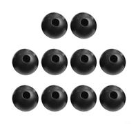 Fermacavi a sfera per puleggia fitness, 10 pezzi, parti di ricambio per sistema di cavi Lat Pulldown, colore nero (40 mm)