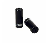 Tappi terminali per guaine freno elvedes in alluminio 4 2 mm nero x10