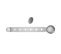 Fermacavi Magnetico - Silicone Metallo 10x1.7x0.6cm | Fascette Magnetiche | Supporto E Organizzatore Fili | Strisce Con Comode Per Gestione Cavi Casa E Ufficio