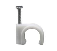 Fermacavi Muro 200 PZ/LOTTO Supporto for cavi con morsetto in plastica a perno rotondo 4 mm 6 mm 8 mm 10 mm(16mm)