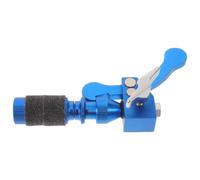 Fermacimbali Hi-hat per Batteria, Sgancio Rapido, Blu in Metallo | Montaggio Facile, Compatibile Set Percussioni, Design Moderno, Inserto in Feltro, Resistente All'usura