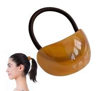 Fermacoda da donna, elastici decorativi per capelli,Elastici per capelli geometrici ovali decorativi da donna - Strumento multiuso per decorare i capelli, per uso quotidiano, feste, appuntamenti, sera