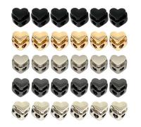 Fermacorda A Molla 30 Pezzi, 5 Colori, Cursore Cuore Regolabile | Fermo Per Cordino Per Per Scarpe, Felpe, Giacche A Maglia, Giacche Antivento, Abbigliamento Sportivo, Borse, Pantaloni