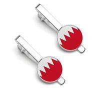 Fermacravatta Con Bandiera Del Regno Del Bahrain Per Uomo Fermacravatta Classica Con Bordi Per Uomo Per Affari Anniversario Matrimonio E Vita Quotidiana