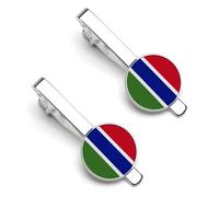 Fermacravatta Da Uomo Con Bandiera Della Repubblica Del Gambia Regalo Di Nozze Per Testimone Dello Sposo Testimone Dello Sposo Usciere Compleanno
