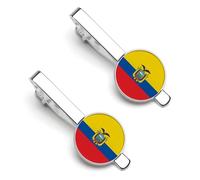 Fermacravatta Da Uomo Con Bandiera Della Repubblica Dell'Ecuador Regalo Di Nozze Per Testimone Dello Sposo Testimone Dello Sposo Usciere Compleanno